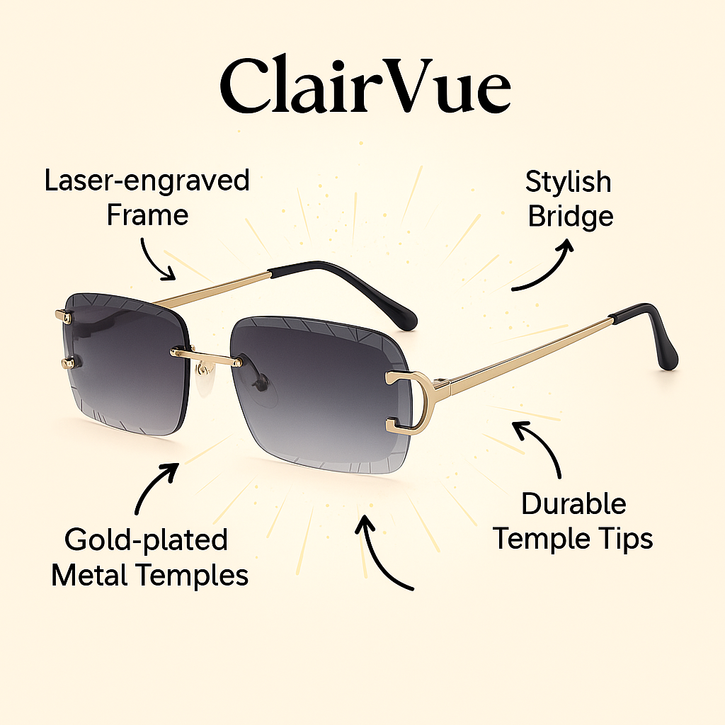 Lunettes sans monture