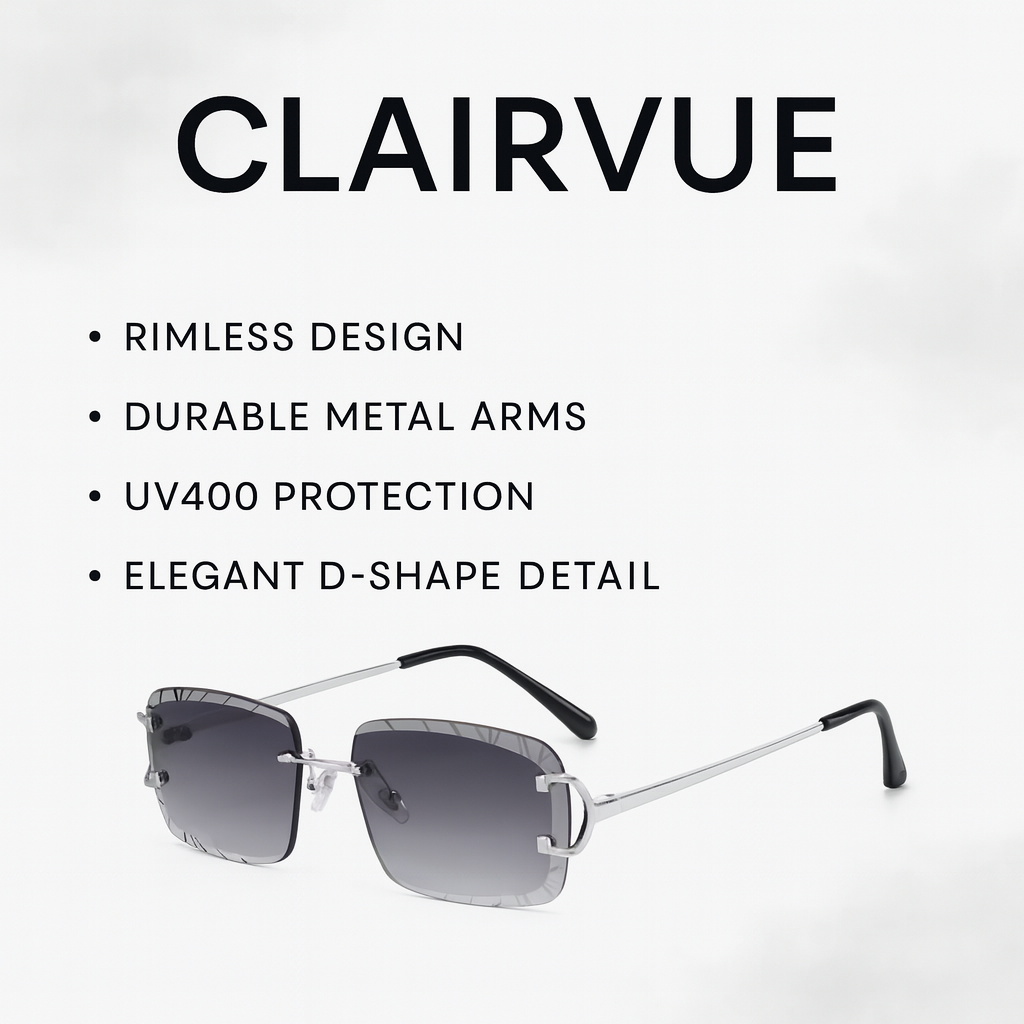 Lunettes sans monture